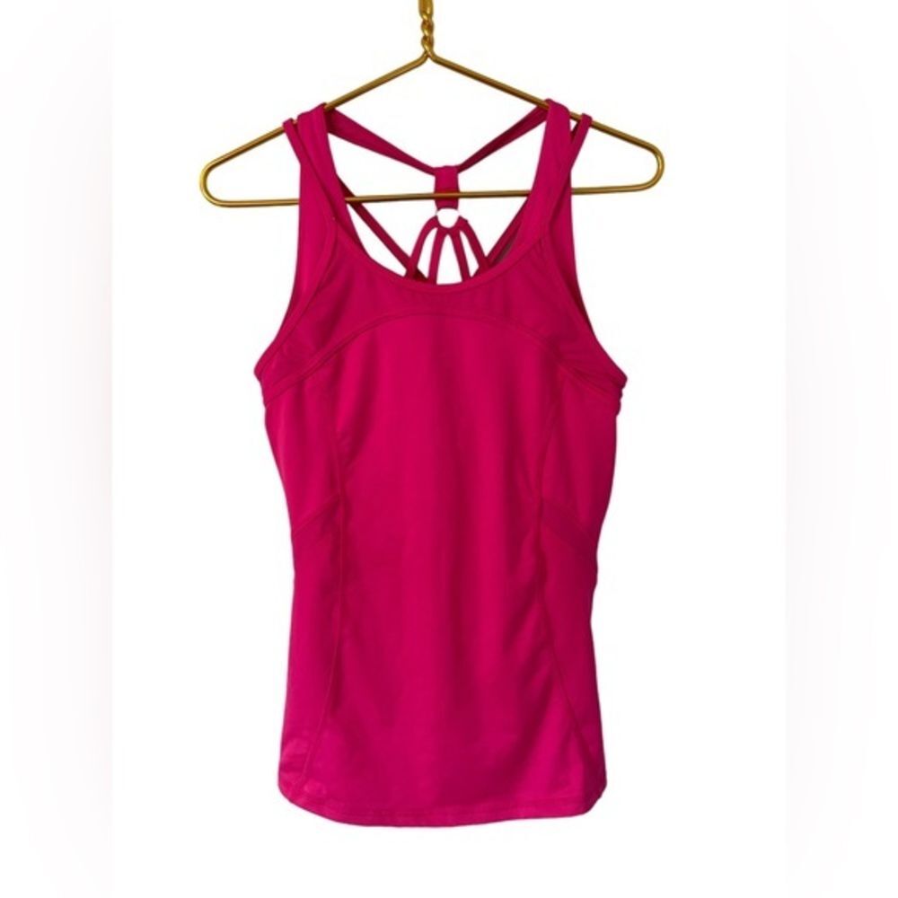Kyodan Pink Sports top, With built in Sports Bra, a size Large‎